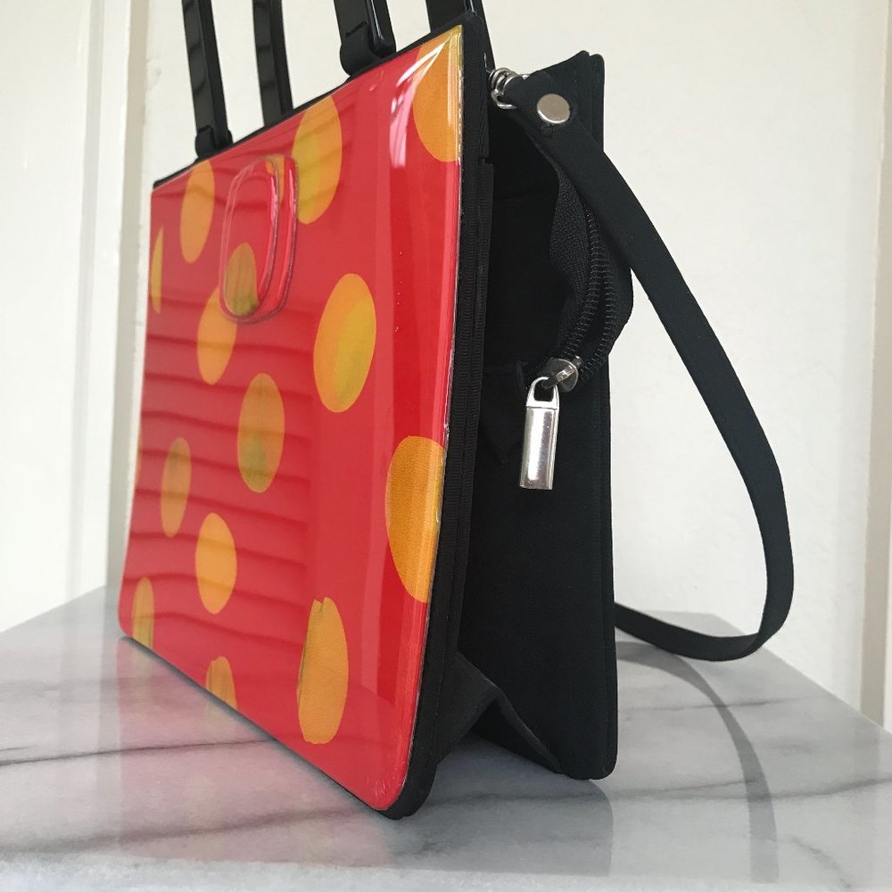 Sensational Pop Art Frascone Designer Handbag circa 1980s-90s - Picture 3 of 7